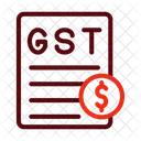 Gst Tax Document Icon