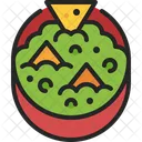 Guacamole Mexican Snack Icon