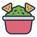 Guacamole Comida Culinaria Ícone