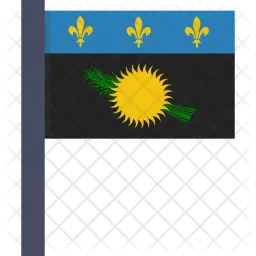 Guadeloupe Flag Icon