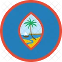 Guam Flag Country Icon
