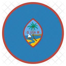 Guam Flag Icono