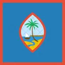 Guam Flag World Icon