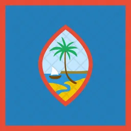 Guam Flag Icon