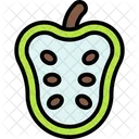 Guanabana Organic Vegan Symbol