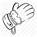 Guante De Caza Proteccion Para Las Manos Icono