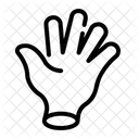 Guante Trabajador Seguridad Icon