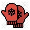 Guante Invierno Nieve Icon