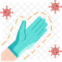 Guante Desgaste Proteger Icon