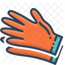 Guantes Guantes De Mano Protectores Icono