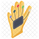 Guantes Con Cable Guantes De Datos Guantes Ciberneticos Icon