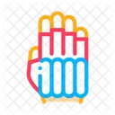Guantes de cricket  Icono