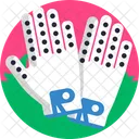 Golf Guantes Accesorios Icono