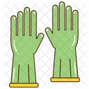 Guantes de goma  Icono