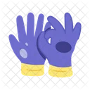 Guantes De Granja Manoplas De Granja Mitones Icono