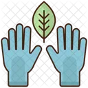 Guantes de jardineria  Icono