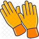 Guantes de jardineria  Icono