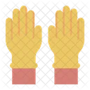 Guantes de limpieza  Icono