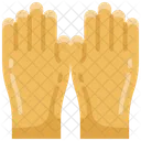 Guantes de limpieza  Icono