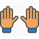 Guantes de limpieza  Icono