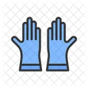 Guantes de limpieza  Icono