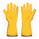 Guantes De Limpieza Guantes Para Lavar Platos Guantes De Goma Icono