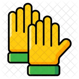 Guantes de la mano  Icono