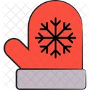 Guantes Invierno Navidad Icon