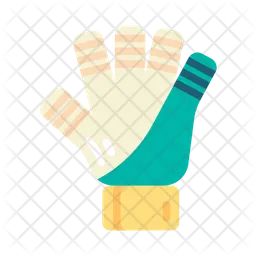 Guantes de portero  Icono