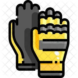 Guantes de seguridad  Icono