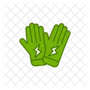 Guantes de electricidad  Icono