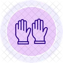 Guantes Medicos Sanitarios Icon