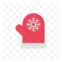 Manopla Guantes Navidad Icono