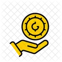 Guarani Coin Business Finance Icon