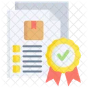 Guarantee Certificate Quality Icon