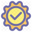 Guarantee Certificate Emblem Icon