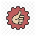 Label Call Center Delivery Truck Icon