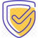 Guaranty Shield Secure Icon
