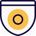 Circle Medal Of Guard Icon