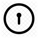 Guard Keyhole Lock Icon