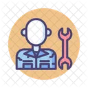 Guard Mechanics Mechanics Car Repairman Icon