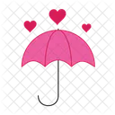 Guarda Chuva Coracao Amor Chuva 아이콘