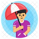 Guarda Chuva Dossel Guarda Sol Icon