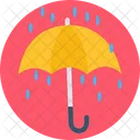 Guarda Chuva Outono Gotas Icon