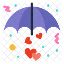 Guarda-chuva de amor  Icon