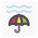 Chuva Protegido Proteger Icon