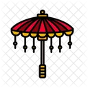 Guarda Chuva Tradicional Chuva Tradicao Ícone