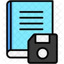 Guardar Libro Disquete Icon