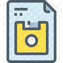 Guardar Archivo Papel Icon