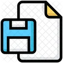 Archivo Disquete Guardar Icono